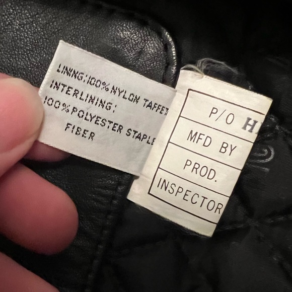 Rare, vintage, thick Harley Davidson Riding leather jacket. - Picture 12 of 12